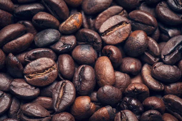 พื้นหลังเมล็ดกาแฟ — ภาพถ่ายสต็อก