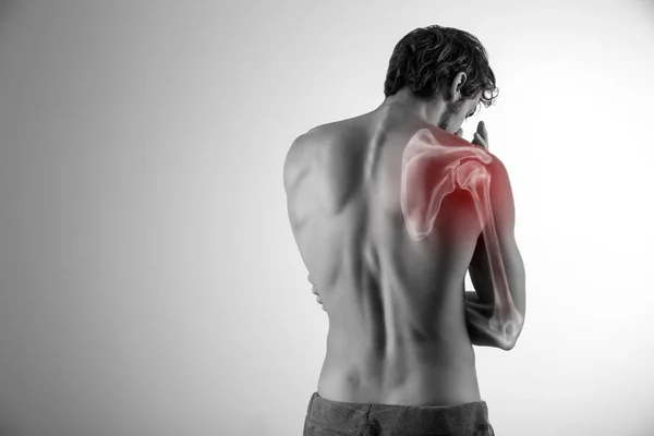 Omuz ve kol ağrısı — Stok fotoğraf