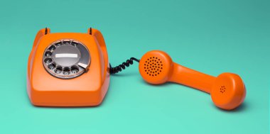 Retro telefon tarz