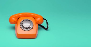 Retro telefon tarz
