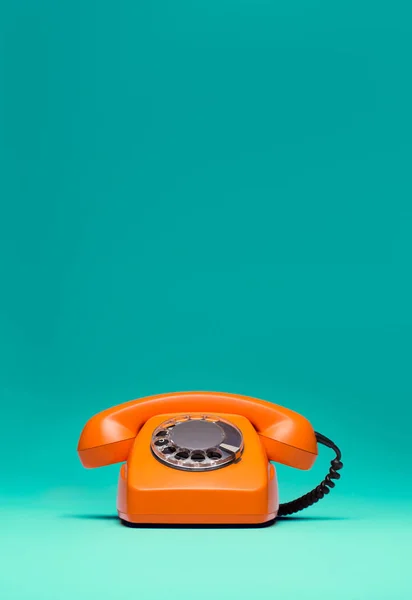 Retro styled phone — Stock Photo, Image