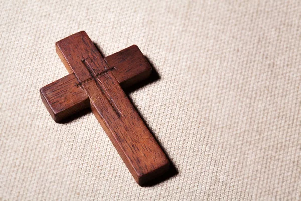 Християнський Хрест Дерева Ліцензійні Стокові Зображення