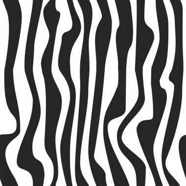 Soyut Dikişsiz siyah-beyaz desen arka plan. Zebra doku cilt.