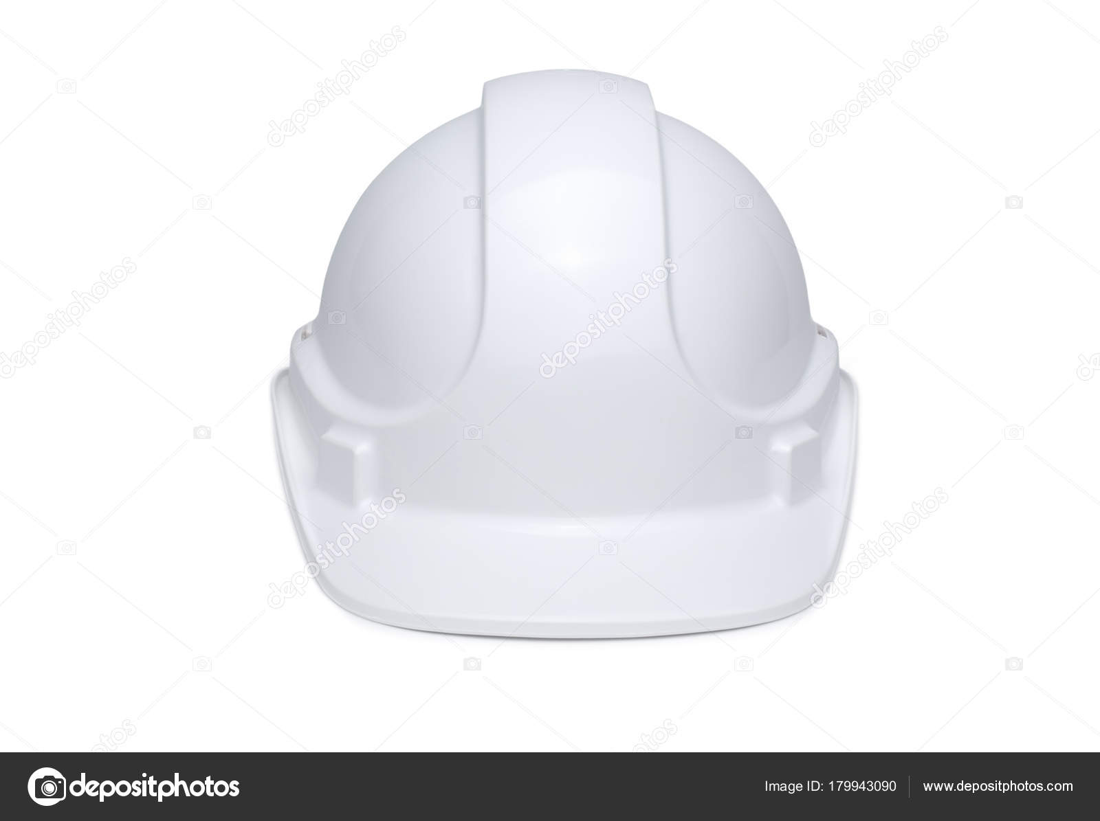 White Hardhat Front View Stock Photo by ©TravellingLight ...