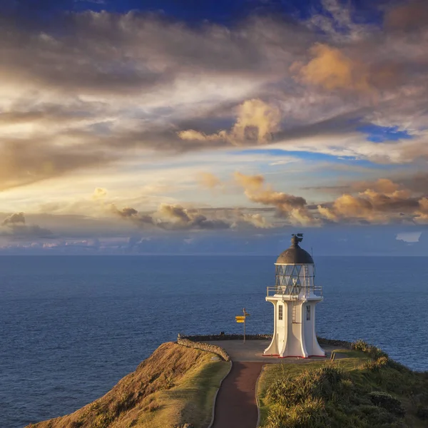 Cape Reinga maják Northland Nový Zéland — Stock fotografie