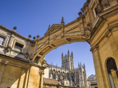 Bath Abbey ve York Street Arch