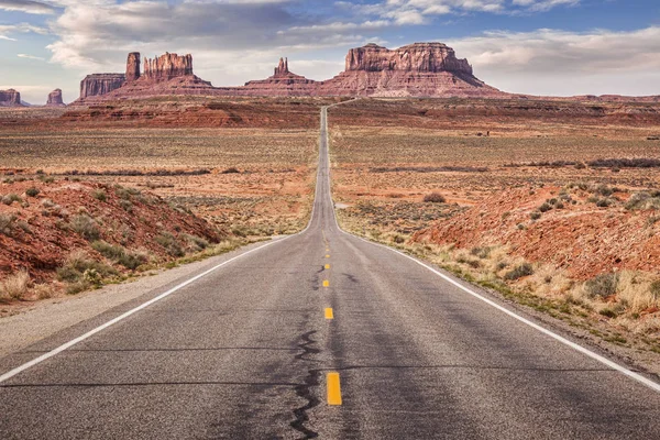 Road to Monument Valley — Stock Photo, Image