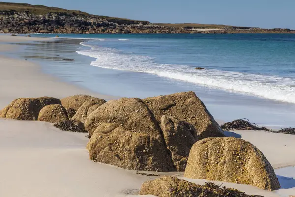 Gouerou Beach Bretagna Francia — Foto Stock