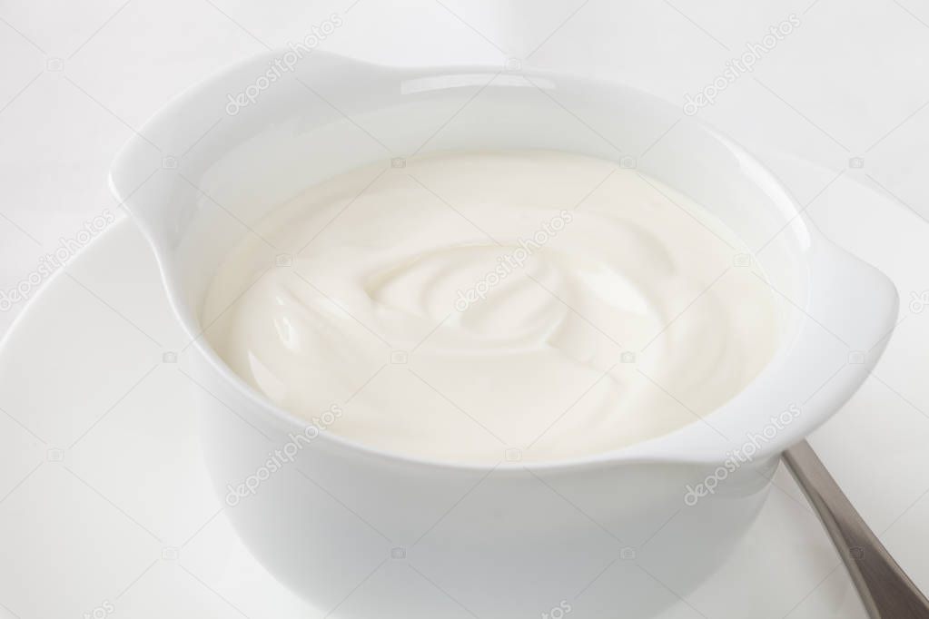 Greek Yoghurt in a Bowl