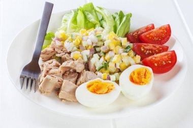 Tuna Salad Low Calories clipart