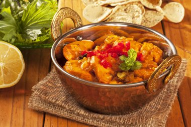 Chicken Curry Indian Cuisine clipart