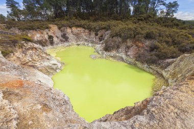 Şeytan Hamamı, Waiotapu, Yeni Zelanda