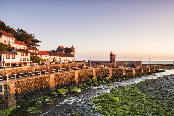 Nehir Lyn, Lynmouth Devon İngiltere'de — Stok fotoğraf