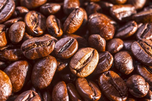Coffee Beans Close-up Stock Photo