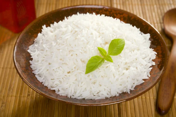 Mükemmel Basmati pirinç pişmiş — Stok fotoğraf