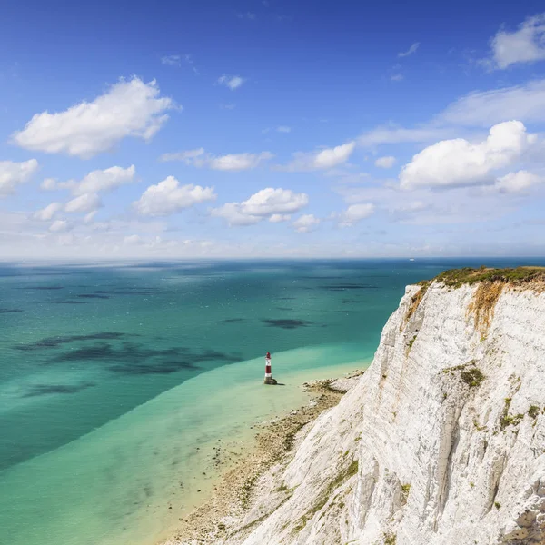 Beachy Head and Lighthouse, Sussex, Inglaterra —  Fotos de Stock