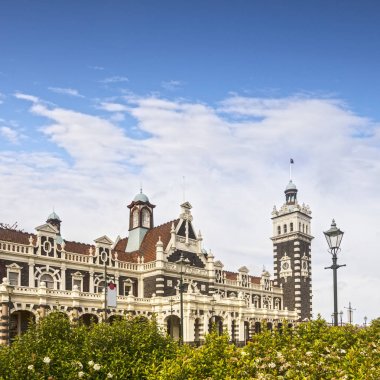 Dunedin tren istasyonu, Otago, Yeni Zelanda