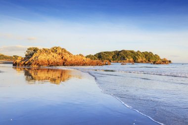 Beach, Mount Maunganui, Yeni Zelanda