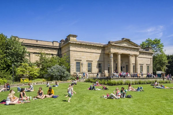 Müze Gardens yaz York İngiltere'de