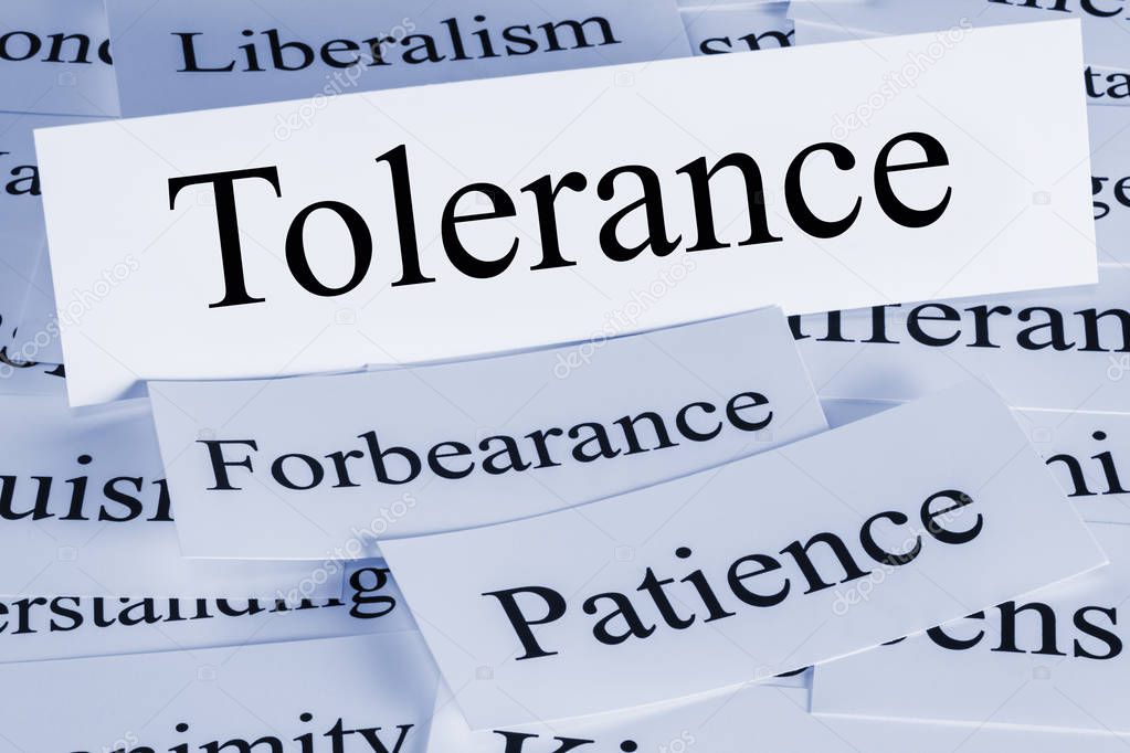 Tolerance Concept and Patience and Forbearance