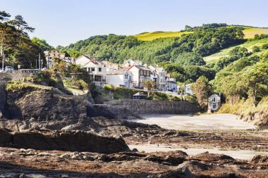 Combe Martin Devon İngiltere'de
