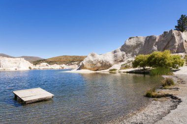 Mavi Göl, St Bathans, Otago, Yeni Zelanda