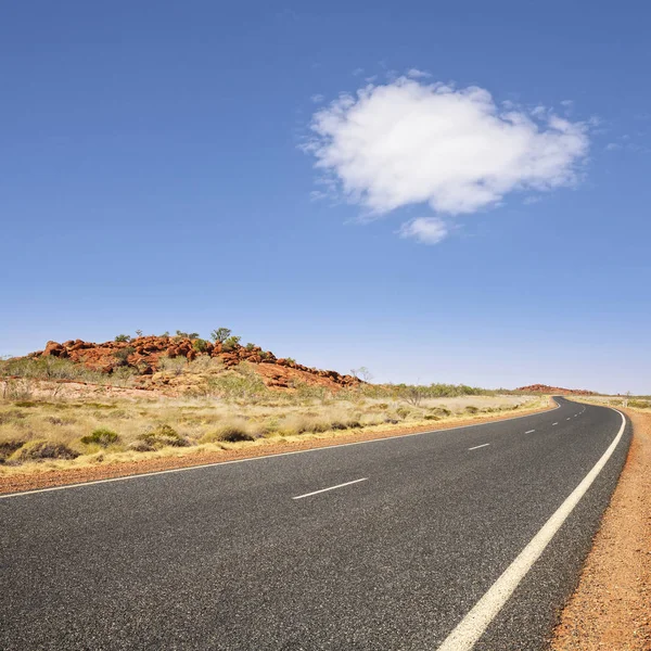 Západní Austrálie Pilbara Road — Stock fotografie