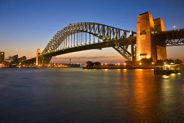 Pont du port de Sydney à Twilight — Photo