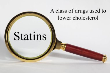 Statins Concept and Definition clipart