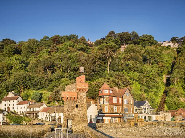 Lynmouth Ντέβον Αγγλία Uk — Φωτογραφία Αρχείου