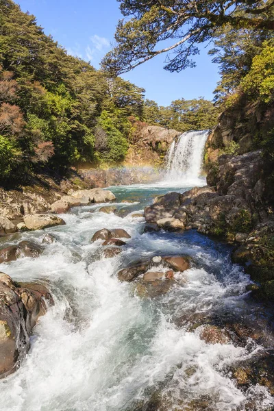 Parque Nacional Tongariro Tawhai Falls — Fotografia de Stock