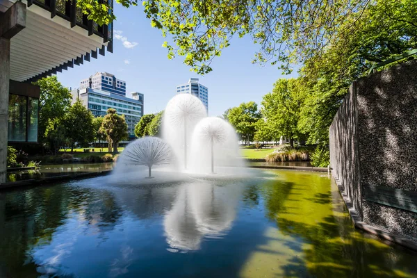 Christchurch Yeni Zelanda Ferrier çeşme Victoria Square