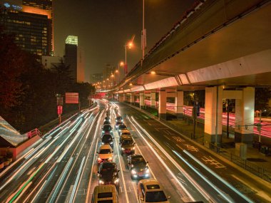 Shanghai Gece Trafiği, Çin