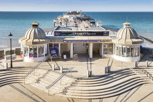 Cromer Pier, Norfolk, Reino Unido — Fotografia de Stock