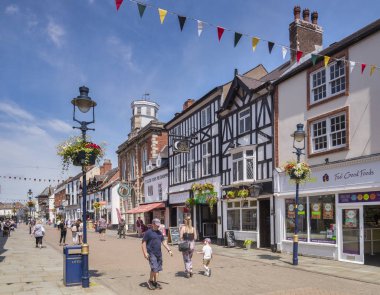 Uk caddesinde Melton Mowbray Alışveriş