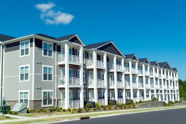 Kiralık tipik bir banliyö apartmanı