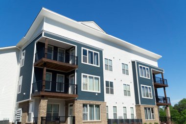 Kiralık tipik bir banliyö apartmanı