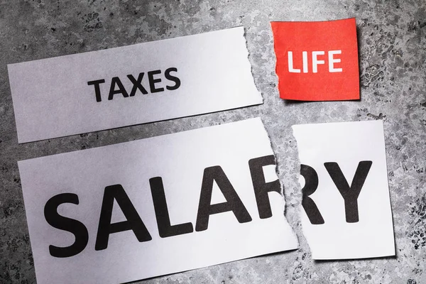 What remains of the salary for life after paying all taxes. The concept on the topic of small incomes among the bulk of the population