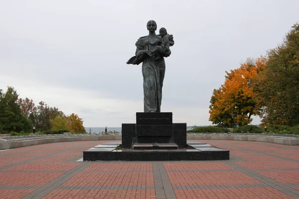 Kaniv Ukraine Octobre 2019 Mémorial Aux Héros Seconde Guerre Mondiale — Photo