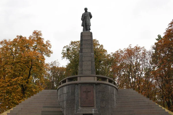 Kaniv Ukraine October 2019 Monumen Taras Shevchenko Bukit Taras Atau — Stok Foto