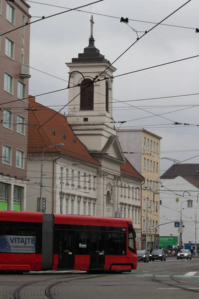 Bratislava Slowakije November 2019 Straat Van Bratislava Oude Stad — Stockfoto