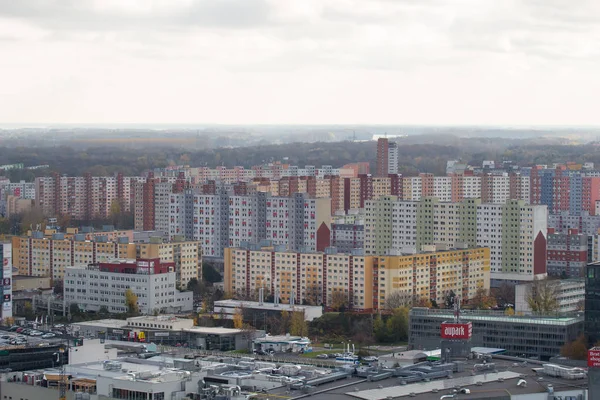 Bratislava Eslovaquia Noviembre 2019 Vista Otoño Del Distrito Residencial Bratislava — Foto de Stock