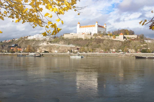 Bratislava Slovaquie Novembre 2019 Vue Automne Sur Château Bratislava Château — Photo