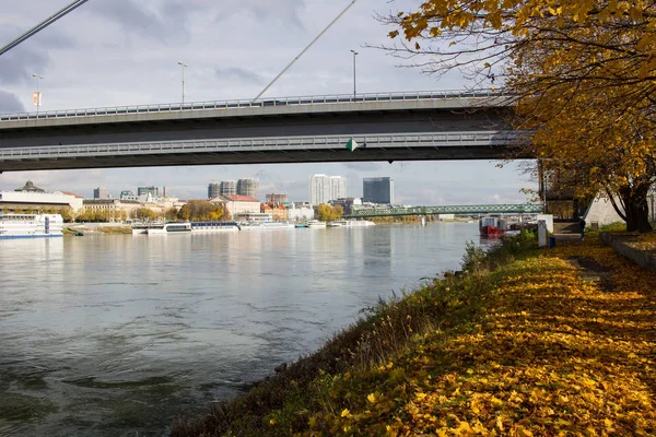 Bratislava Slovakia November 2019 Most Snp Commonly Referred Most Slovenskho — Stock Photo, Image