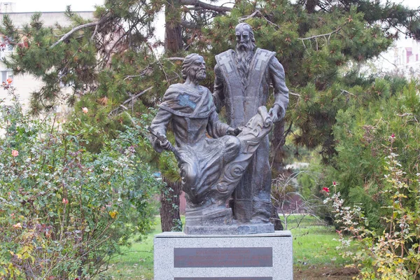 乌克兰奥德萨 2019年11月17日 基洛和米福迪纪念碑 — 图库照片