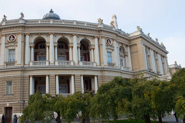 Odesa Ucrânia Novembro 2019 Teatro Acadêmico Nacional Odessa — Fotografia de Stock