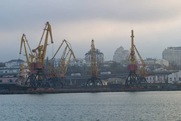 Odesa Ukraine November 2019 Sea Port Odesa Black Sea Ukraine Stock Image
