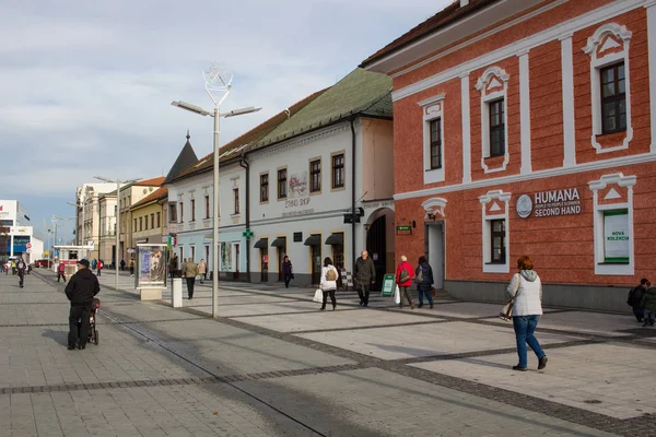 Zvolen Slowakei November 2019 Straße Der Altstadt Von Zvolen — Stockfoto