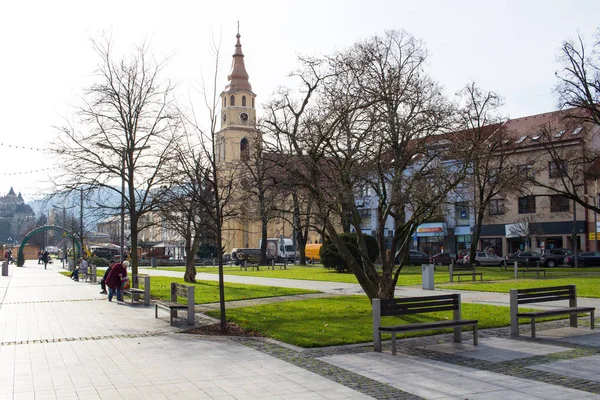 Zvolen Slowakei November 2019 Straße Der Altstadt Von Zvolen — Stockfoto