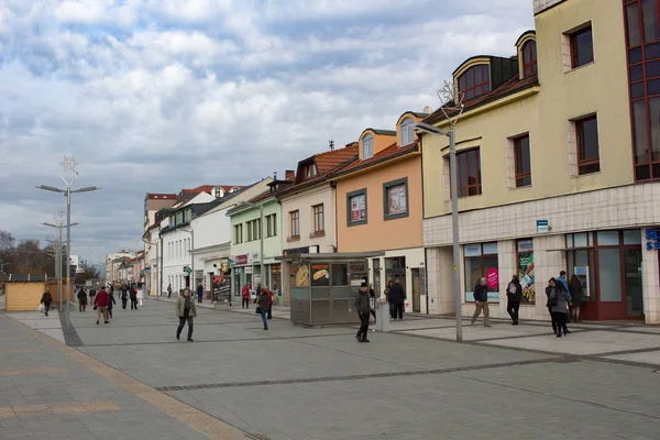Zvolen Slovakya Kasım 2019 Zvolen Eski Kasabası Caddesi — Stok fotoğraf